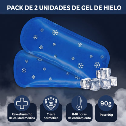 Pack de 2 unidades de gel de hielo Isovio